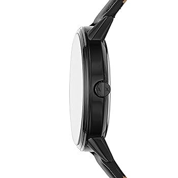 Amazon.com: A｜X ARMANI EXCHANGE Men's Leather Watch, Color